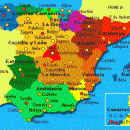 Виртуальное путешествие по регионам Испании